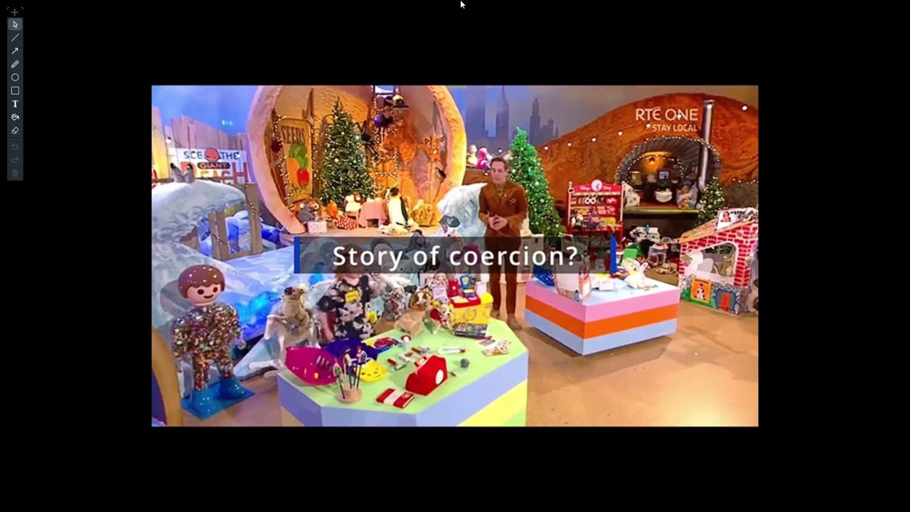 Ryan Tubridy's use of toys to sell the Covid yarn (Aisling O'Loughlin) 11-12-24