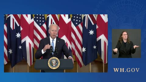President Biden Delivers Brief Remarks About a National Security Initiative