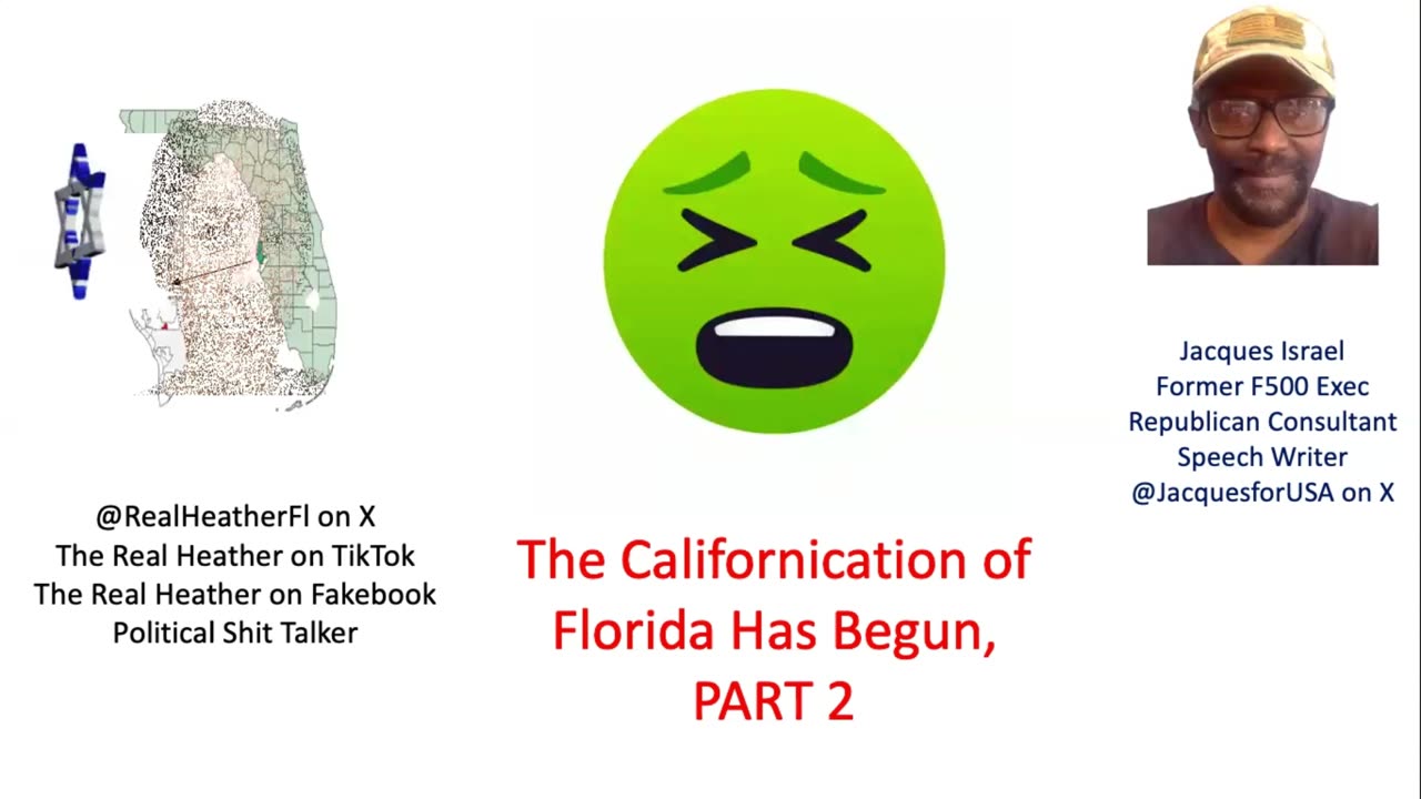 The Real Heather FL Exposes Plot by Fake Republican Legislators to Convert FL into CA