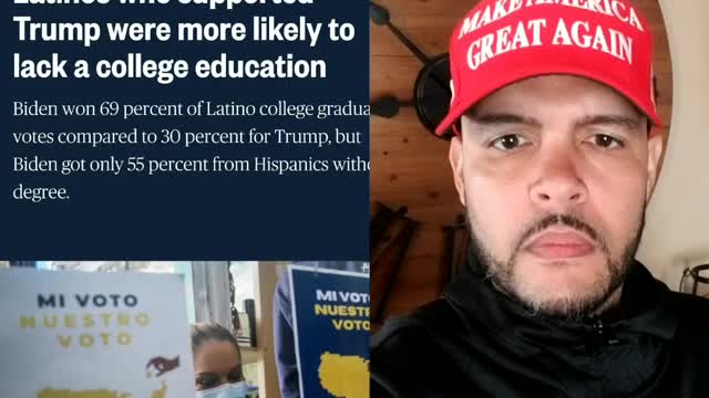 Fake News attack Hispanic Trump Voters