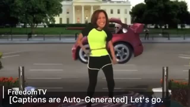 Kamala Harris dancing to let’s go Brandon