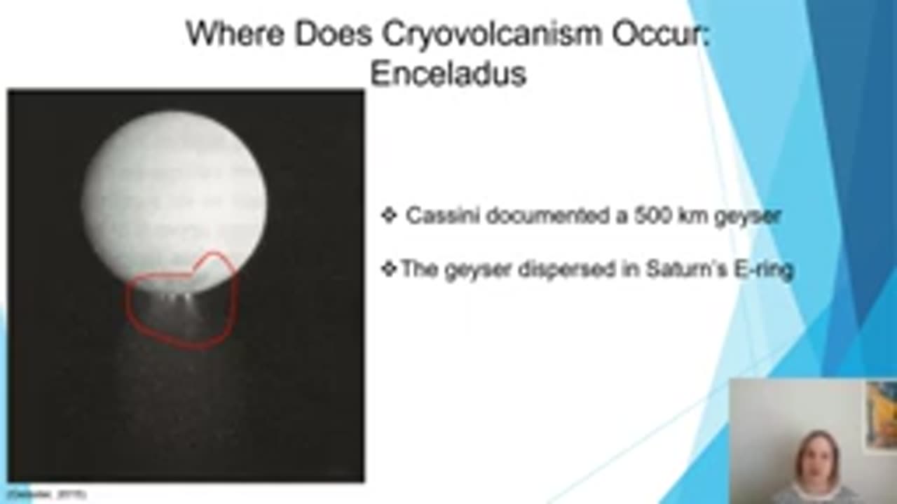 Cryovolcanism - Amanda Manzanares