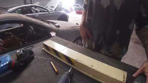 BUILDING NEW HYDRAULIC PRESS SUPPORT PART 3