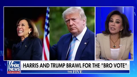 'The Five' Trump and Harris brawl for the 'bro vote'