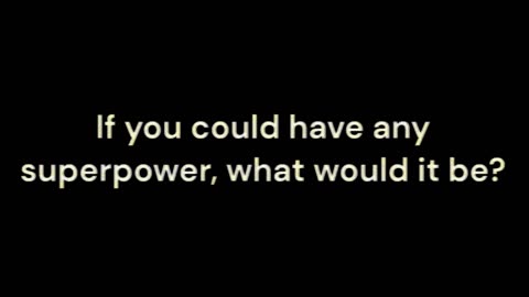 A random question...