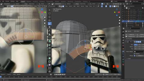 Blender Modelado_lego 11