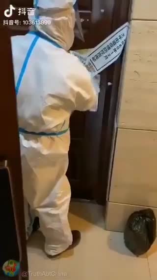 Video Allegedly Shows CCP Sealing People In Homes Amid Virus Outbreak