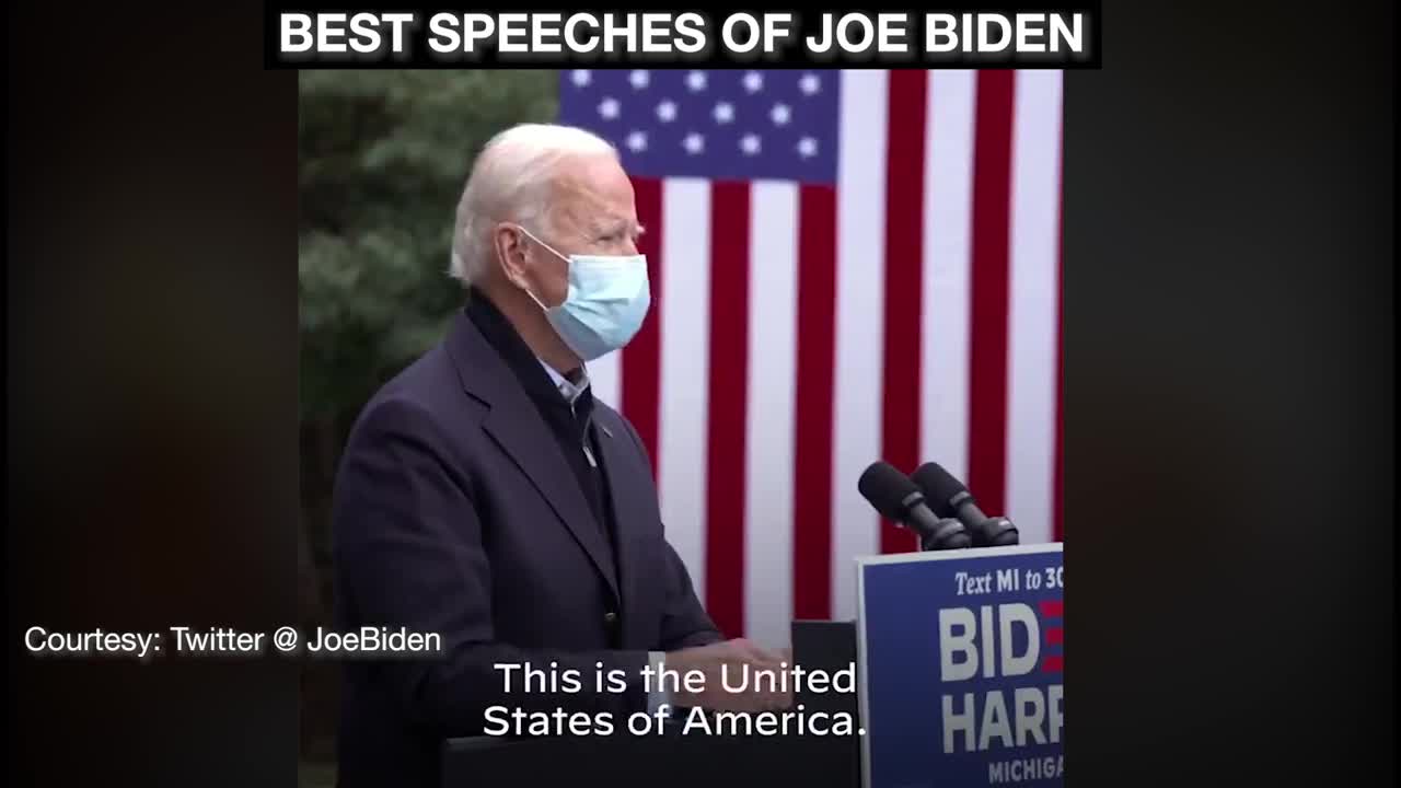 Best speeches of Joe Biden Watch