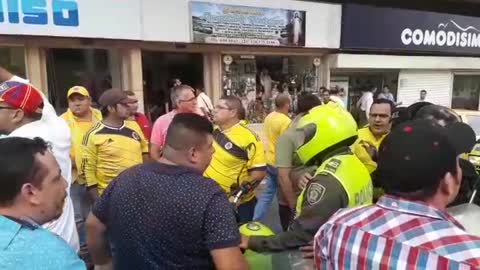 Más videos de la protesta de taxistas