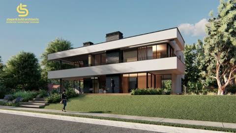 Modern Architectural Villa Design (Dubai) | Modern House Design Tour | LA California Type Villa #house #courtyardhouse #villa #3d