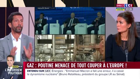 Gaz _ Poutine menace de tout couper à l'Europe !