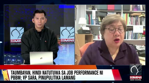 Taumbayan, hindi natutuwa sa job performance ni PBBM; VP sara, pinupulitika lamang —survey