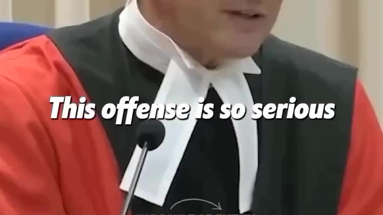 🚨🇬🇧 “This offence is so serious that an immediate custodial sentence is unavoidable”