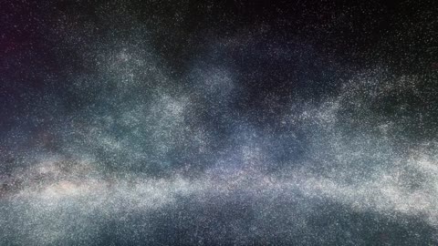 Milky way illuminating space with its abundant stars