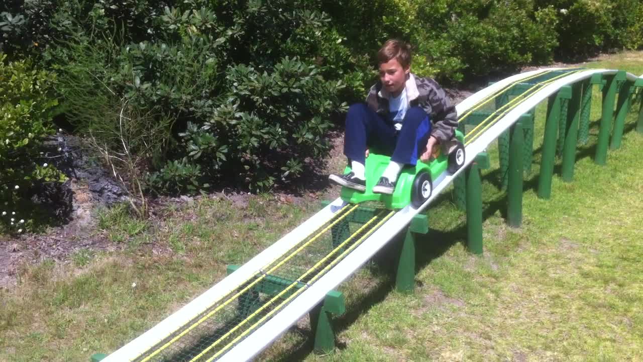 Homemade Roller Coaster