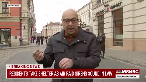 Illusion Of Normalcy Quickly Shattered By Sirens, Russian Bombs In Lviv