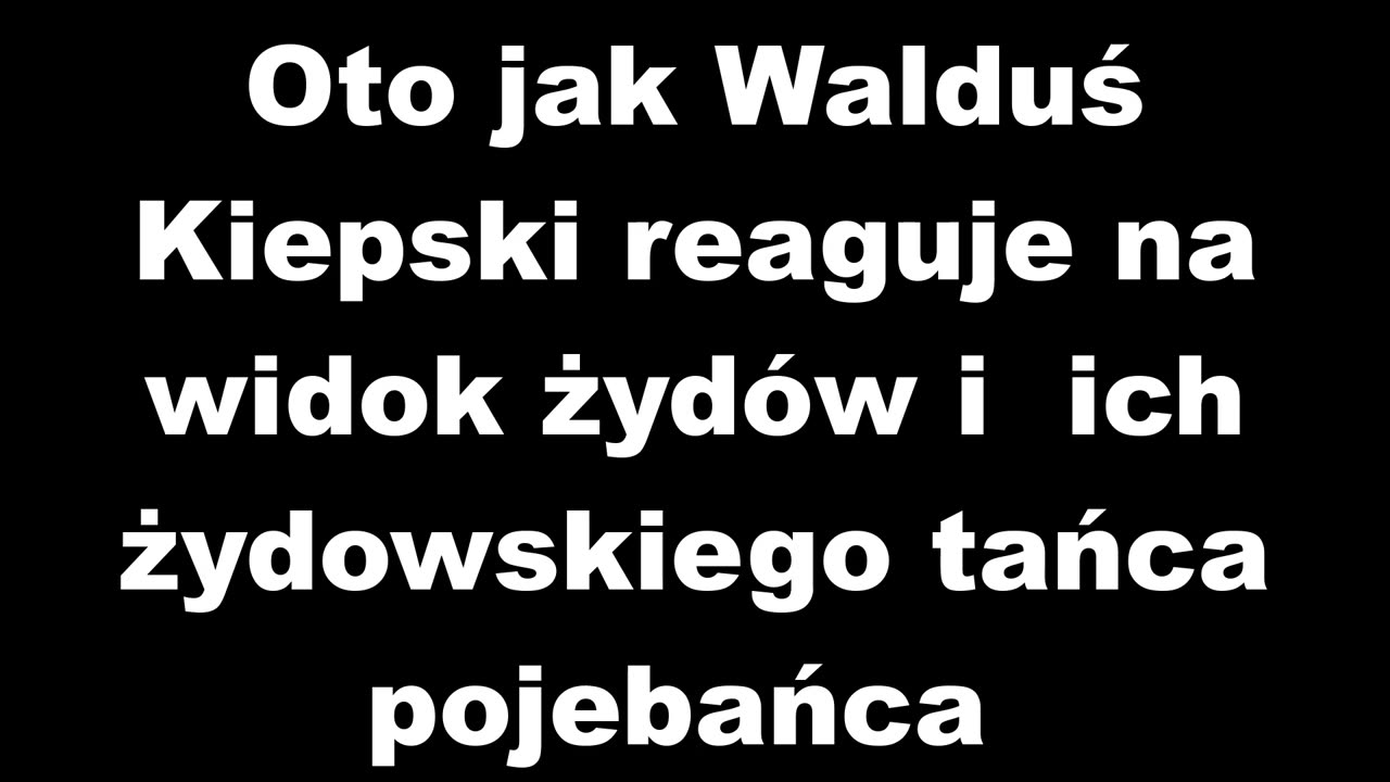 Żydy odpierdalają żydowskowski debilny taniec przy żydowskiej debilowatej muzyczce