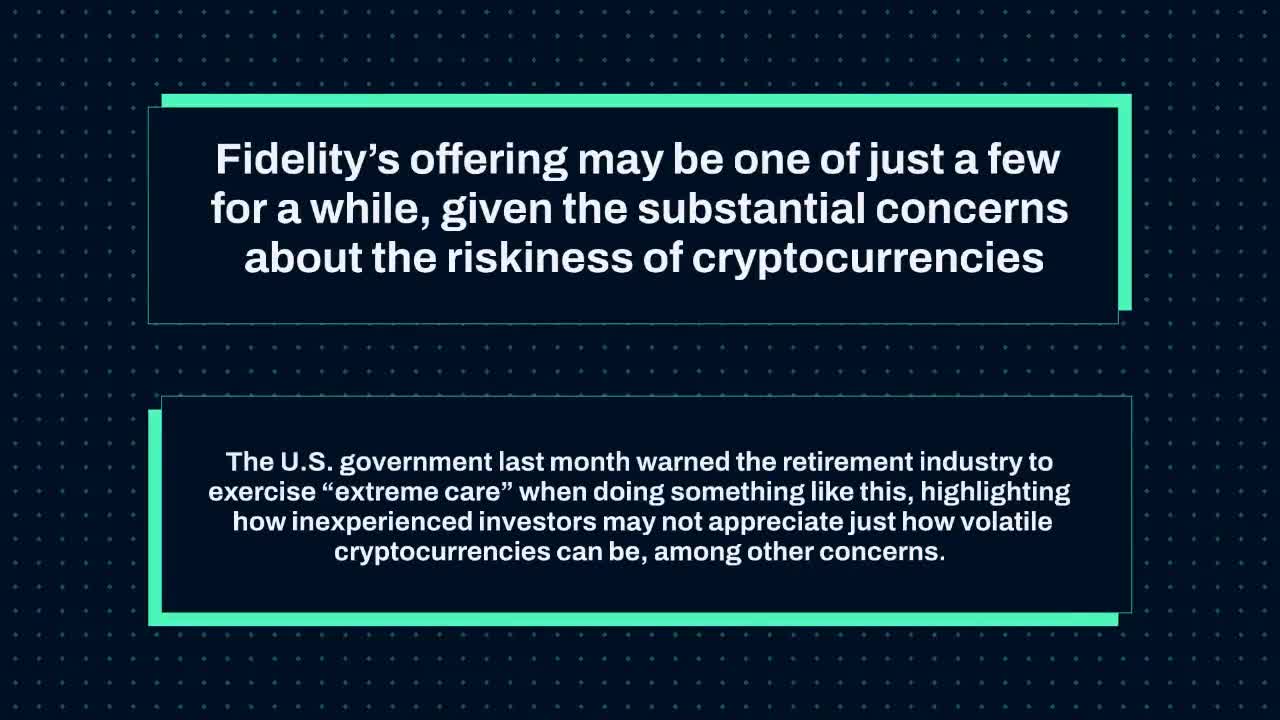 401(k) Plan Investments in "Cryptocurrencies