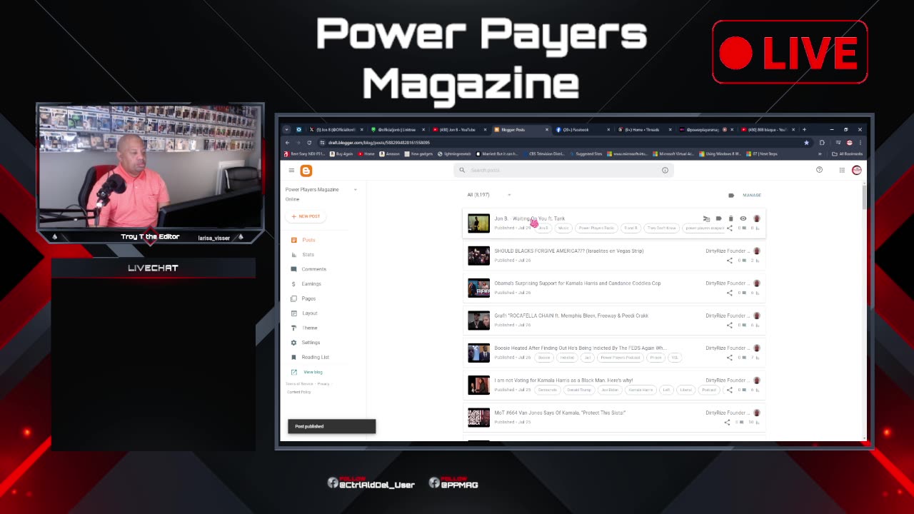 Music Monday with Power Players Radio. RnB Music