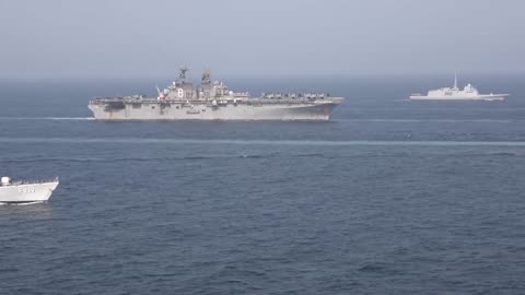 Group Arabian Sea Warfare Exercise 21 Underway in US 5th Fleet