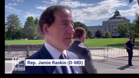 Rep. Jamie Raskin lying and crying