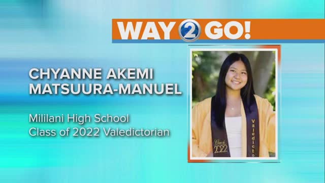 Way 2 Go! Chyanne Akemi Matsuura-Manuel