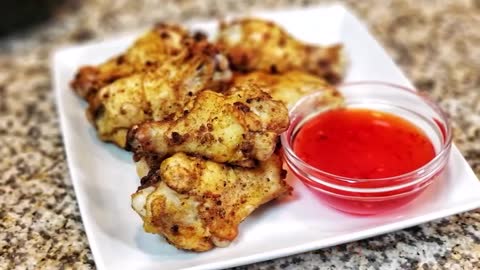 Asian roasted chicken wings | Airfryer Wings | Keto Recipe