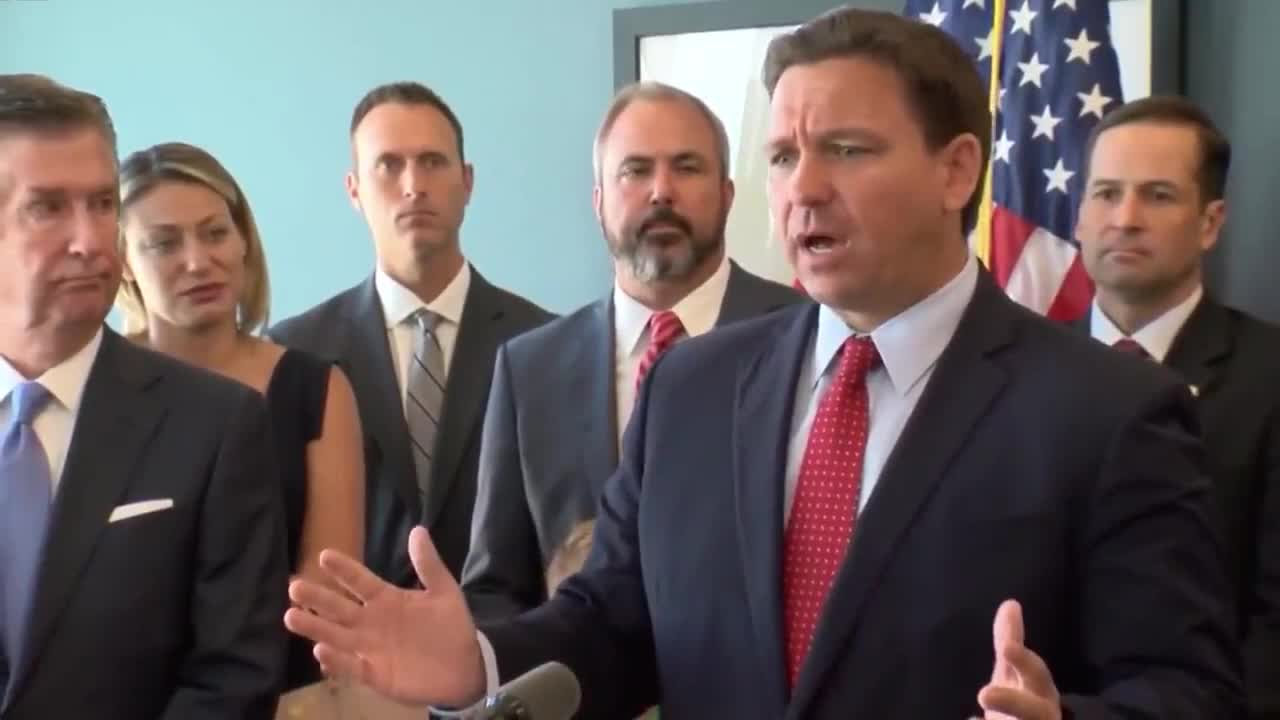 FL Gov. DeSantis Discusses Banning Critical Race Theory: "You Can't Lie"