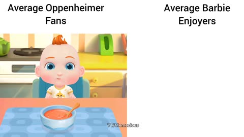 Barbie fans VS Oppenheimer fans 😂