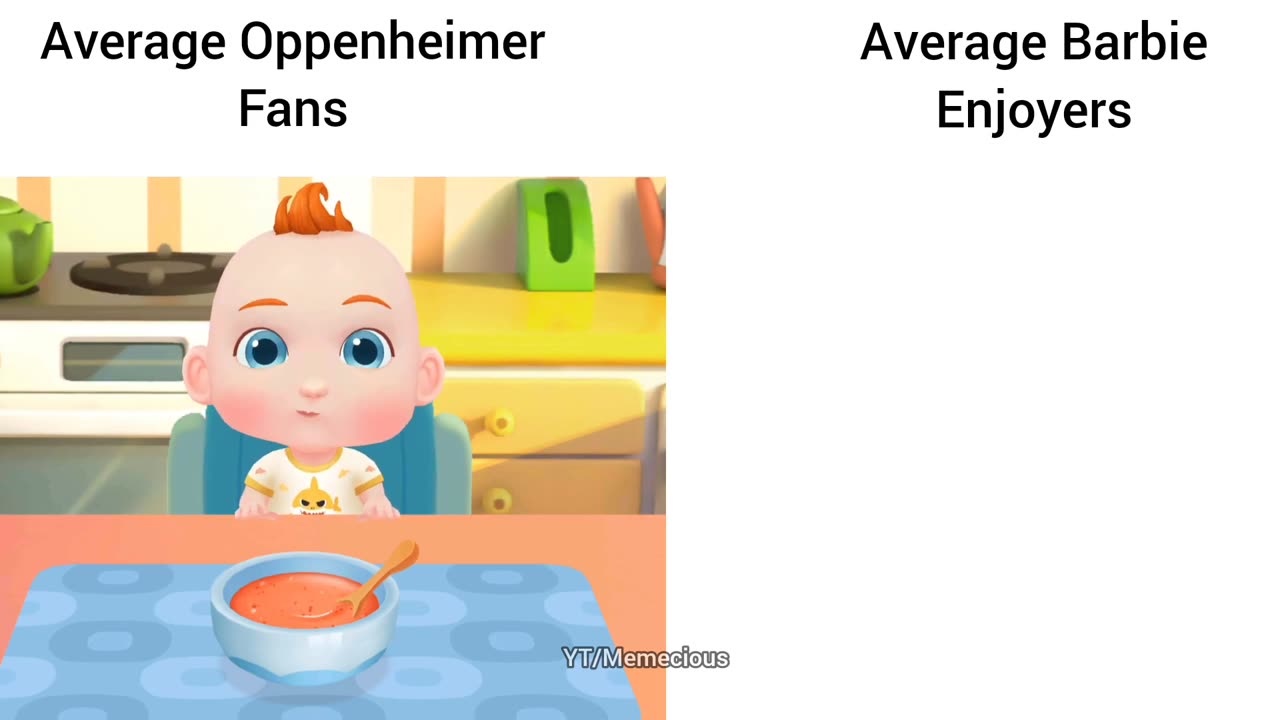 Barbie fans VS Oppenheimer fans 😂