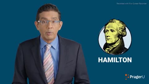 5 MINUTE LESSONS ON AMERICAN ECONOMICS - Alexander Hamilton and Capitalism Making America - LESSON HOST>DINESH D'SOUZA - 6 mins