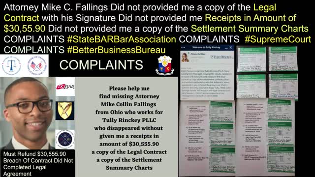 Mike C. Fallings Esq Partner Tully Rinckey PLLC Travis County Austin Texas / Better Business Bureau Complaints / State BAR Of Texas Complaints / DCBAR Complaints #RaffyTulfoInAction #FoxBusiness #OAN #Newsmax #SMNINews #President Marcos / President Biden