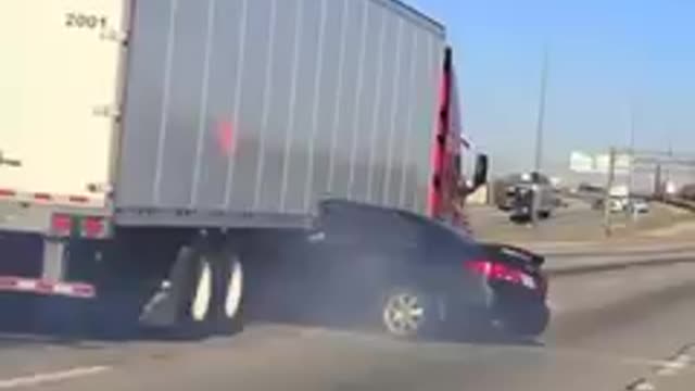 Accident on the highway