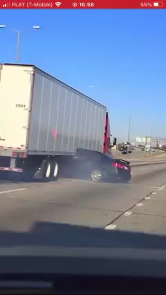 Accident on the highway