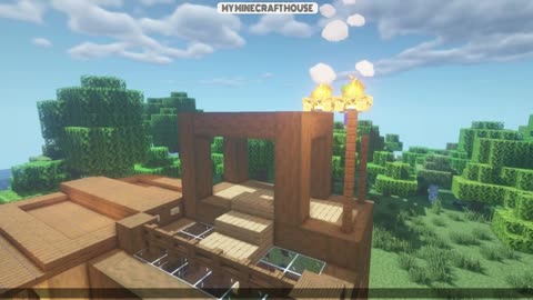 Ornate Wooden Home Tutorial - Minecraft