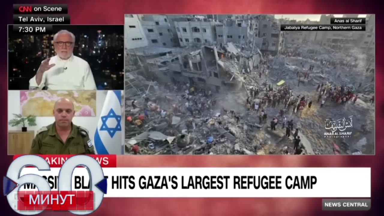 CNN: Israel destroyed Refugee Camp