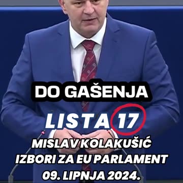 nekje, na telegramu...nedelja, 9. junij, 2024 - Mislav Kolakušić, nezavisni zastupnik u EP