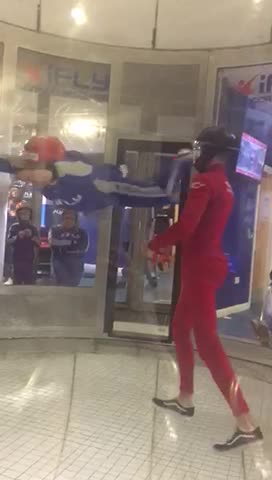 Indoor skydiving at Manchester