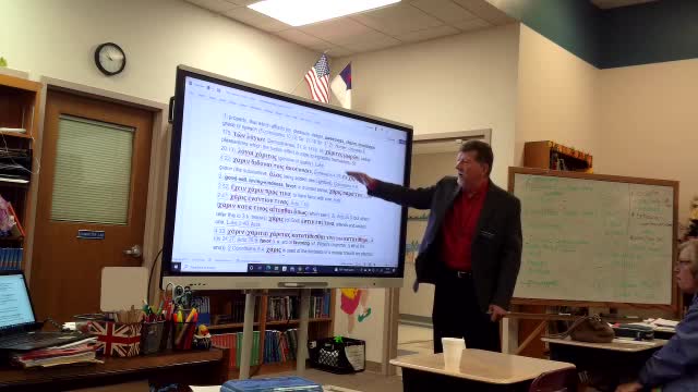 Gospel of John Translation Class 14 John 1:24+