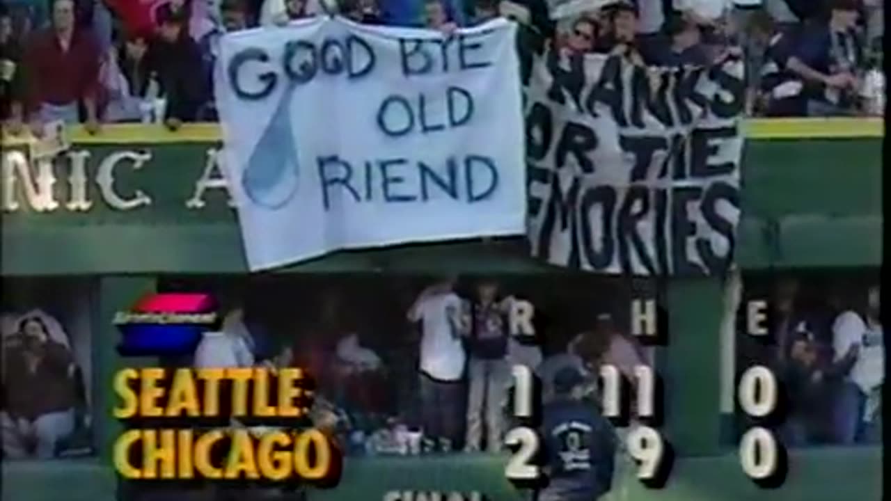 September 30, 1990 - Final Half-Inning at Old Comiskey Park