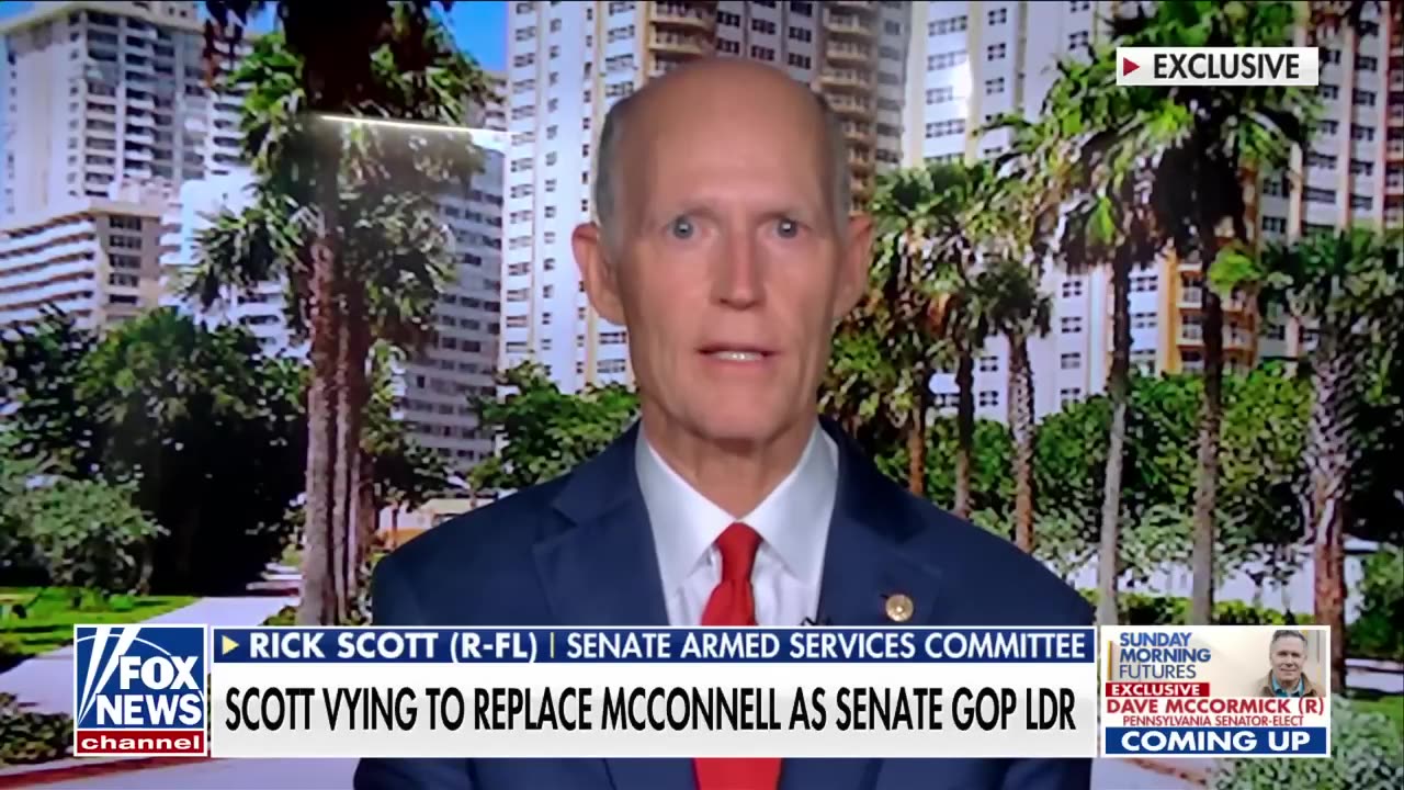 Florida sen aims to replace McConnell as Senate GOP leader