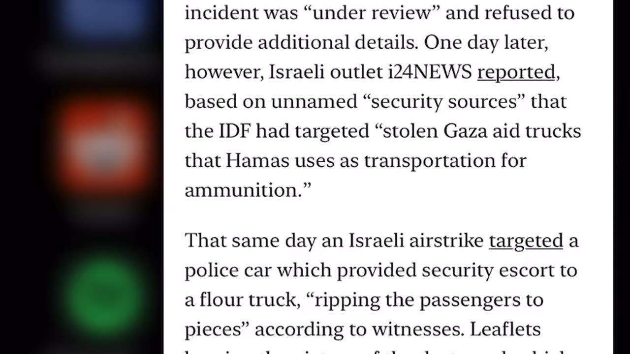 Drop Site News. Show Blinken and Biden approved Israel Policy of bombing food aid to Gaza.