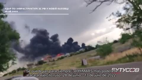 "It can be watched forever": the most powerful HIMARS strikes against the Russian army. June 28 -
