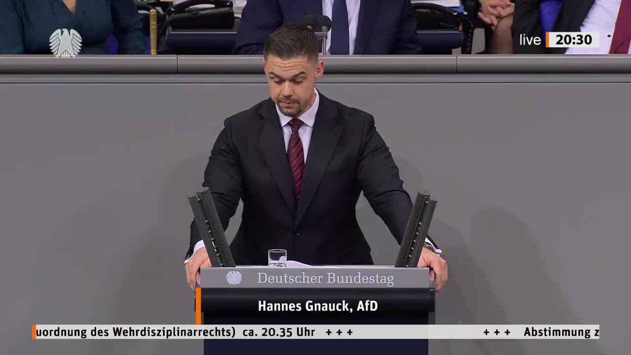 Hannes Gnauck Rede vom 17.10.2024 – Neuordnung des Wehrdisziplinarrechts