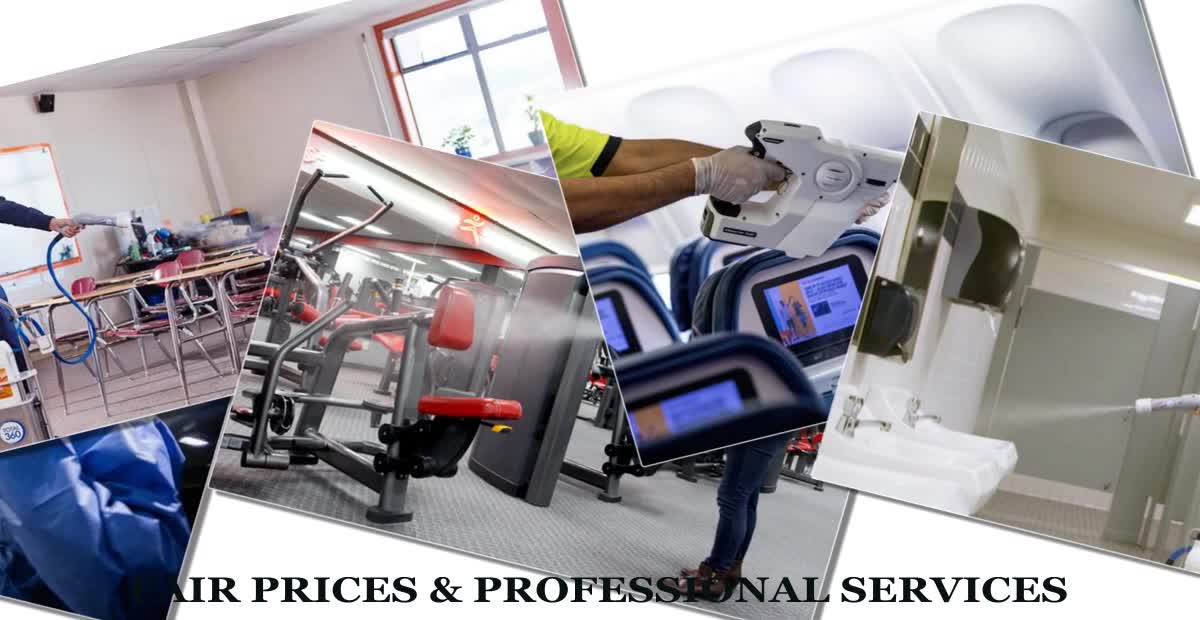 Lucas Electrostatic Disinfect Cleaning Service