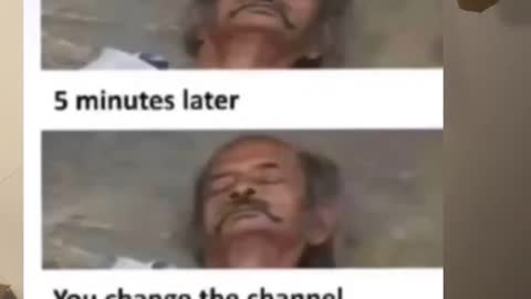 when your dad watching TV