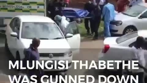 Ulilation at Mlungisi Thabethe murder scene