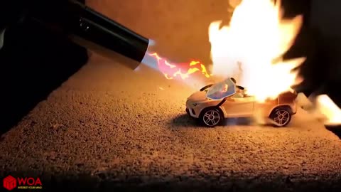 Doodle Mini car fight against the Gun Gas