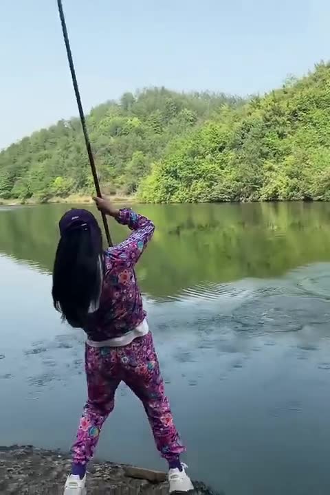 Amazing Rural Fishing Video 🐟 Best Asian Fishing Technique 🐟 #shorts