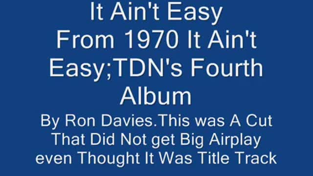 3 Dog Night It Aint Easy